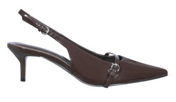 Matalan Et Vous Brown Sling Back Heel £20