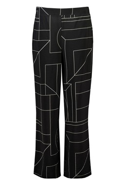 Black White Mono Co Ord Trouser
