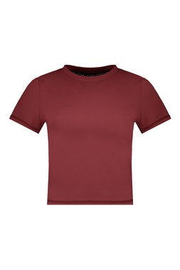 Burgandy Fitted Tee