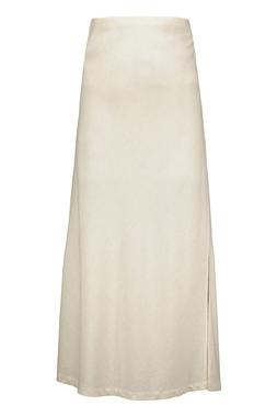 Neutral Linen Slip Skirt