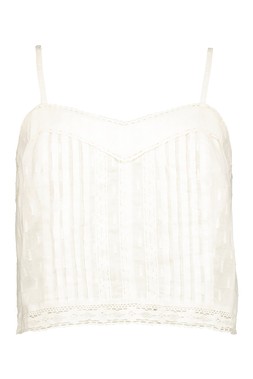 Cream Lace Dobby Cami