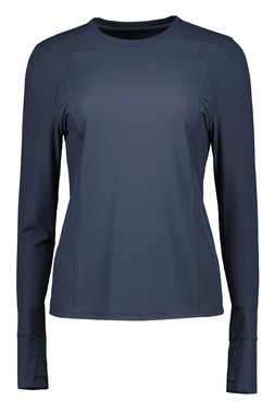 Navy Ribbed Tee