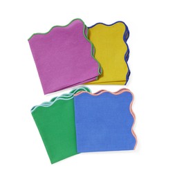 30969662 alt05 Sophie Robinson Pack of 4 Wave Edge Napkins