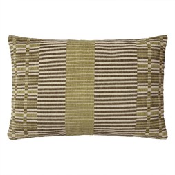 Chenille Jacquard Cushion 60x40 Olive £22