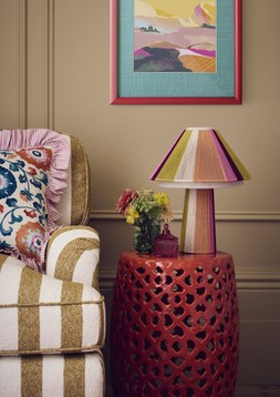 Madina cut-out ceramic side table £149