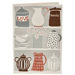 Very Large Card Love Biscuits