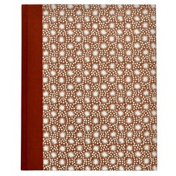 Very Large Hardback Notebook Animalcules Cocoa Brown