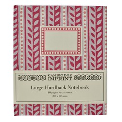 Large Hardback Notebook Charleston Border