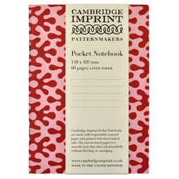 Pocket Notebook Kelp Raspberry Ripple