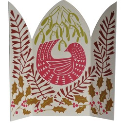 Extra Special Triptych Card Hidden Winter Bird