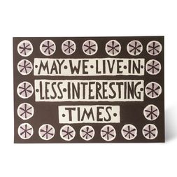 Card Less Interesting Times