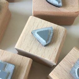 Printing Block Small Triangle