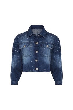 Tk Maxx Denim Sequin Jacket &pound;24.99