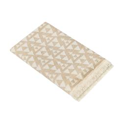 11. Homesense - Neutral patterned throw - £24.99