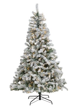 Royal Snowy Fir 6ft pre -Lit tree