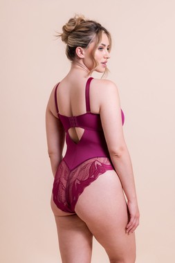 INDULGENCE STRETCH LACE BODY BERRY PURPLE