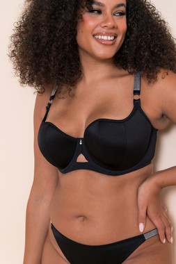 BOOST DIAMANTE PADDED BALCONY BRA £34 & BOOST DIAMANTE TANGA £15
