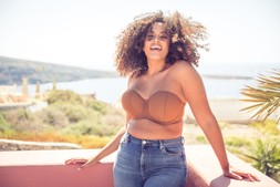 Luxe Strapless Bra Caramel &pound;37