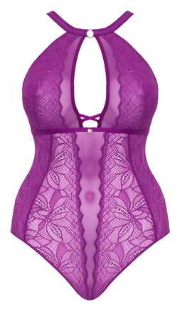 Opulence, Stretch Lace Body, Mystic Purple, £52.00, US$92.00, CA$125.00, €78.00, A$125.00