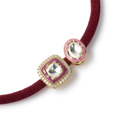 TRUE UNION - BURGUNDY, ORCHID, PINK AND GOLD BRACELET - RRP £299 www.vixiiworld.com