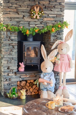 Easter Fireplace