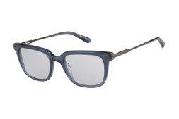 Barbour BAS-3108 Blue Crystal & Warm Gunmetal Square Men's Sunglasses