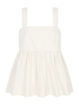 Beyond Nine Zuri Top - Bone £99
