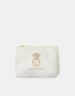 Engaged In 2026 Engagement Ring Pouch