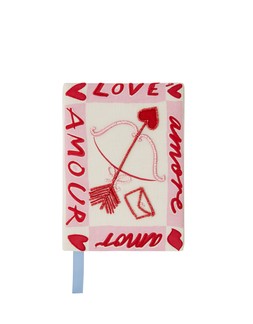 Cupid Embroidered Notebook