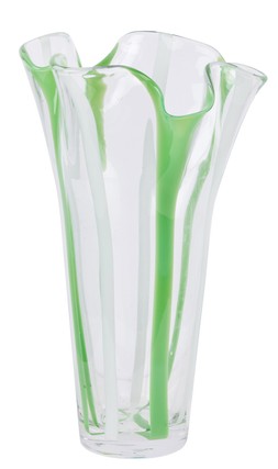 M&S Stripe Hankerchief Glass Vase £15