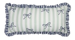 M&S Bow Ruffle Edge Bolster Cushion £25