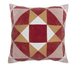 M&S Velvet Patchwork Cushion £25